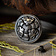 Vikingriembeslag Borre set van 5 stuks, verzilverd - Celtic Webmerchant