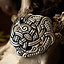 Viking fitting Midgard snake, silvered - Celtic Webmerchant