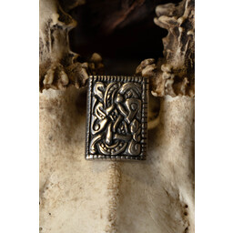 Viking Gürtelbeschlag Dänemark, versilbert - Celtic Webmerchant