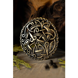 Viking bælte montering Pitney, forsølvede - Celtic Webmerchant