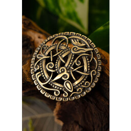 Viking bælte montering Pitney, forsølvede - Celtic Webmerchant