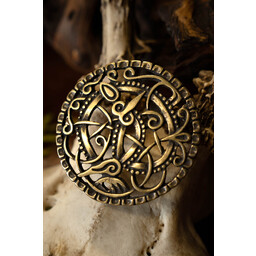 Viking bælte montering Pitney, forsølvede - Celtic Webmerchant