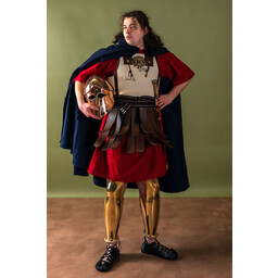 Leren ijzertijdsandalen zwart - Celtic Webmerchant