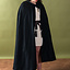 Middeleeuwse mantel Karen zwart - Celtic Webmerchant