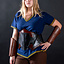Dark Elf zwart/bruin leren korset - Celtic Webmerchant