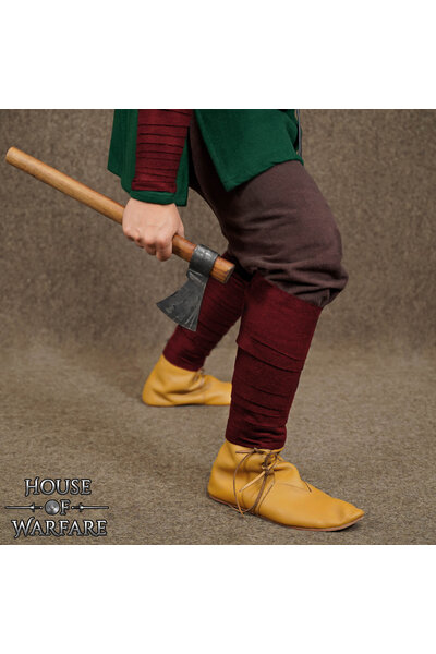 Viking benvikler, uld, forskellige farver - Celtic Webmerchant