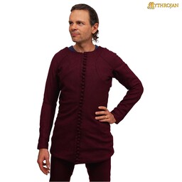 Pourpoint du 14ème siècle de Charles de Blois, Laine, Rouge Profond - Celtic Webmerchant