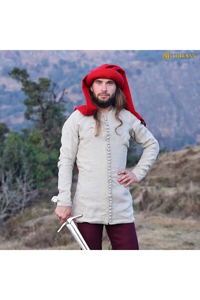 14. århundredes Pourpoint af Charles de Blois, Hør, Naturlig - Celtic Webmerchant