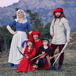 14de eeuwse pourpoint Charles de Blois, linnen,  naturel - Celtic Webmerchant