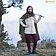 Mythrojan Manteau du 14e siècle Bocksten Man, laine, vert - Celtic Webmerchant
