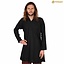 Viking tunika Eirik, hør, sort - Celtic Webmerchant