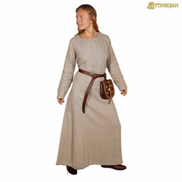 Vikingklänning Helga, linne, naturlig - Celtic Webmerchant