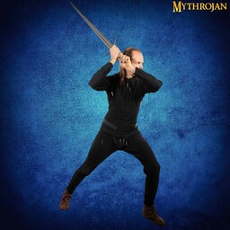 Laatmiddeleeuwse arming doublet, zwart - Celtic Webmerchant