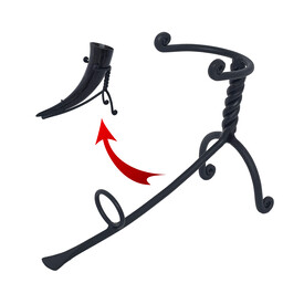 Drinking horn stand Ragnar - Celtic Webmerchant