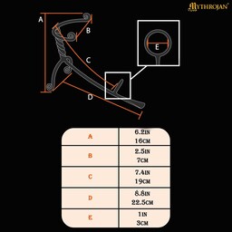 Support pour corne à boire Ragnar - Celtic Webmerchant