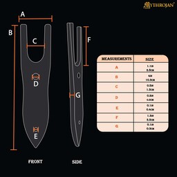 Lucet in corno per tessitura - Celtic Webmerchant