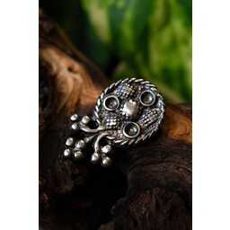 Renaissance belt fitting London, silvered - Celtic Webmerchant