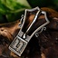 Gothic buckle Northamptonshire, silvered - Celtic Webmerchant