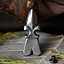 Medieval belt end (1250-1500), silvered - Celtic Webmerchant
