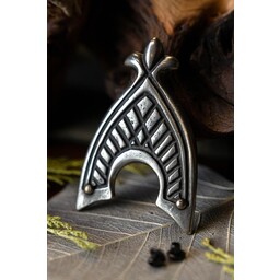 Mittelalterlicher Gürtelende 4,5 cm, versilbert - Celtic Webmerchant