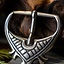 Hebilla medieval 4,5 cm, plateada plateada - Celtic Webmerchant