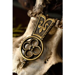 Embout mà©dià©val de ceinture, Quatre-feuilles - Celtic Webmerchant
