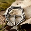 Tardo medievale fibbia Rose, argentato - Celtic Webmerchant
