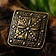 Bältesfästen blomma från 1400-talet (set om 5 delar), bronsfärgade - Celtic Webmerchant
