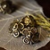 Renaissance Gürtelbeschläge Oktogon (5 Stück) - Celtic Webmerchant