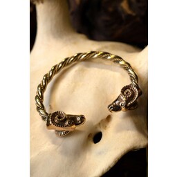 Bracelet Viking avec têtes de bélier - Celtic Webmerchant