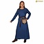 Robe viking Helga, lin, bleu - Celtic Webmerchant