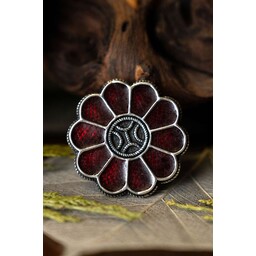 Alamanic rosete strzałkowa, posrebrzane - Celtic Webmerchant