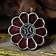 Alamanic rosete strzałkowa, posrebrzane - Celtic Webmerchant