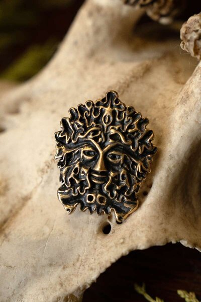 Amulette Green Man - Celtic Webmerchant