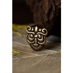 Viking Rusvik belt fitting with face - Celtic Webmerchant