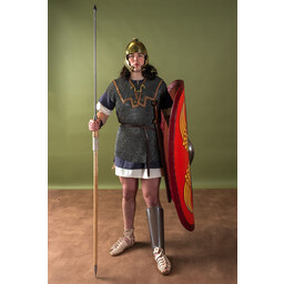 Lorica hamata, gemixt geklonken ringen, 6 mm - Celtic Webmerchant