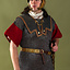 Roman lorica hamata, blandede flade ringe - runde nitter - Celtic Webmerchant