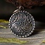 Silberner keltischer Anhänger Triskel mit Spiralen - Celtic Webmerchant
