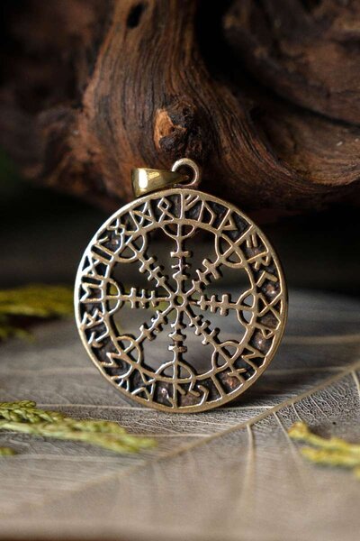 Ciondolo vichingo Aegisjalmur - Celtic Webmerchant