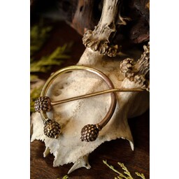 Celtic thistle fibula - Celtic Webmerchant