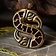 Broche pájaro longobardo en forma de S - Celtic Webmerchant