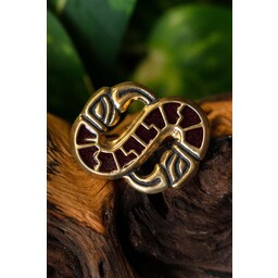 S-formet Longobard fuglebroche - Celtic Webmerchant