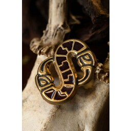 S-formet Longobard fuglebroche - Celtic Webmerchant