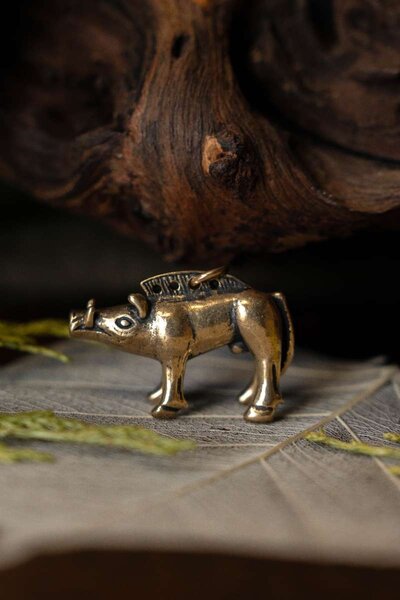 Pendant Celtic boar Bibracte - Celtic Webmerchant