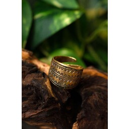 Rusvik anello Novgorod, bronzo - Celtic Webmerchant