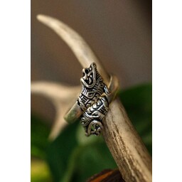 Viking pierścień Haithabu, posrebrzane - Celtic Webmerchant