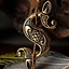 Celtic-Roman sea horse fibula - Celtic Webmerchant