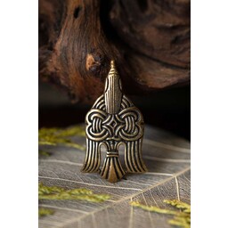 10 de vikingo del siglo colgante de cuervo, bronce - Celtic Webmerchant