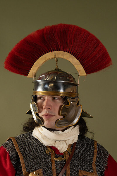 Roman grzebień, czerwony - Celtic Webmerchant