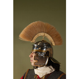 Romeinse helmkam, wit - Celtic Webmerchant
